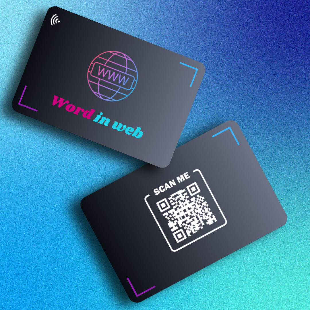 Carte de visite NFC luxueuse